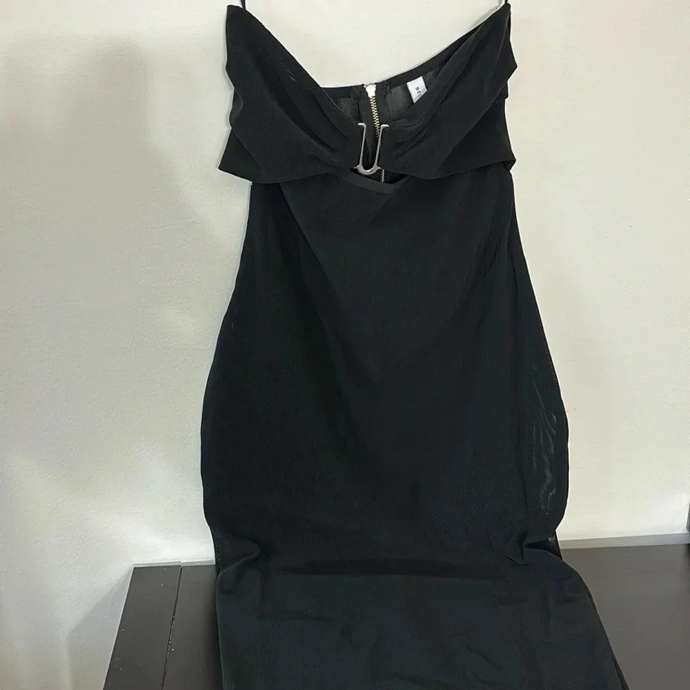 Bec & Bridge (Revolve) Strapless Mesh Dress